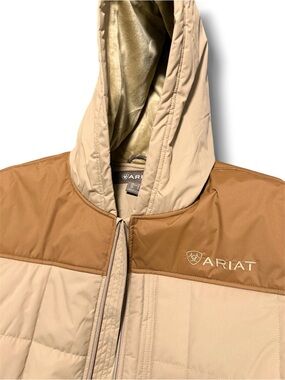 Ariat Men’s Cruis Hooded Insulated Tan Jacket